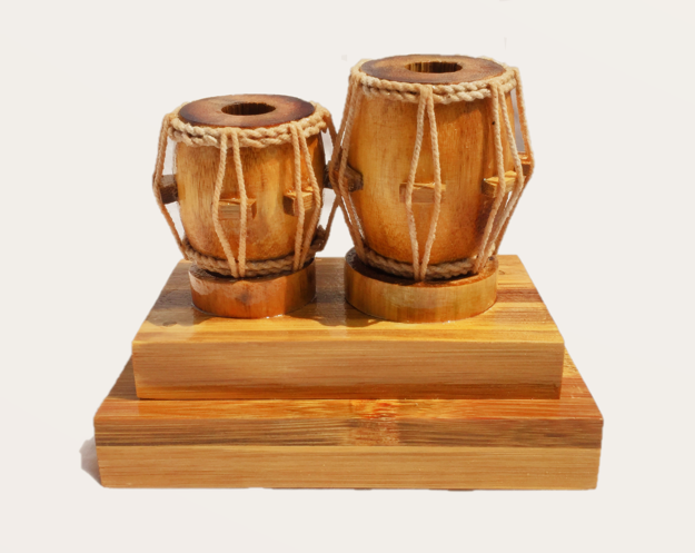 Picture of Bamboo Tabla Shape Pen Stand