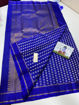 Picture of Pure Handwoven Kanchipuram Handloom Silk  Saree (Available in 2 colors)