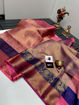 Picture of Soft Kanjivaram Style Fancy Pattu Saree (Available in 5 colors)