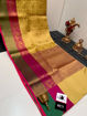 Picture of Soft Kanjivaram Style Fancy Pattu Saree (Available in 5 colors)