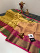 Picture of Soft Kanjivaram Style Fancy Pattu Saree (Available in 5 colors)