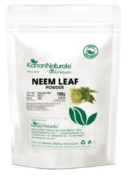 Picture of neem leaf powder