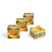 Picture of Blue Pottery T-Light Candle Holder- Yellow