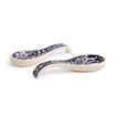 Picture of Ceramic Spoon Rest - Set of 2 White and Blue