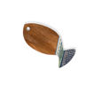 Picture of Handpainted Fish Shaped Natural Wood Chopping Board