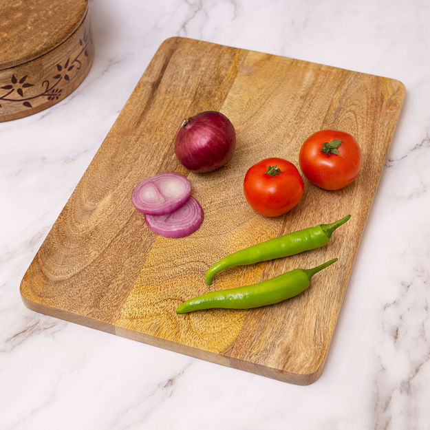 Picture of Mango Wood Chopping Board- Brown