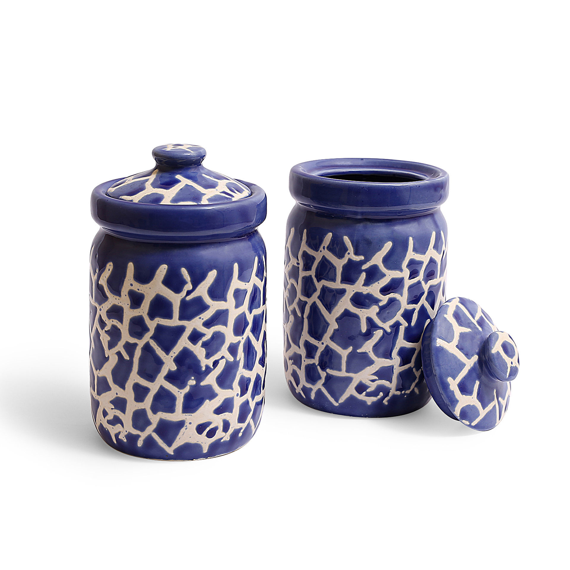 Ceramic Storage Jar Set Available in 6 Colors Buy