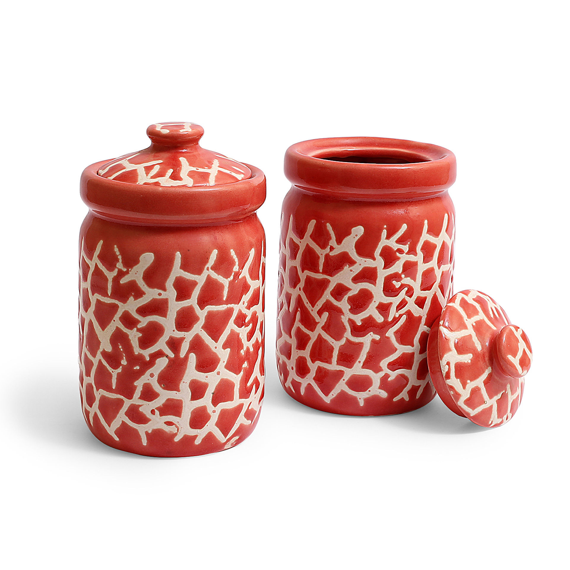 Ceramic Storage Jar Set Available in 6 Colors Buy