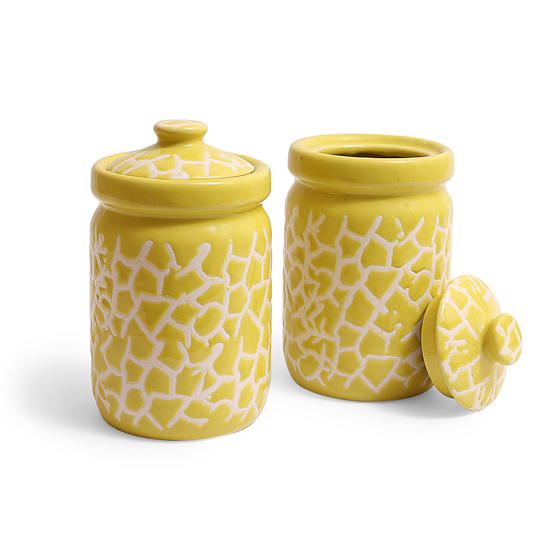 Ceramic Storage Jar Set Available in 6 Colors Buy