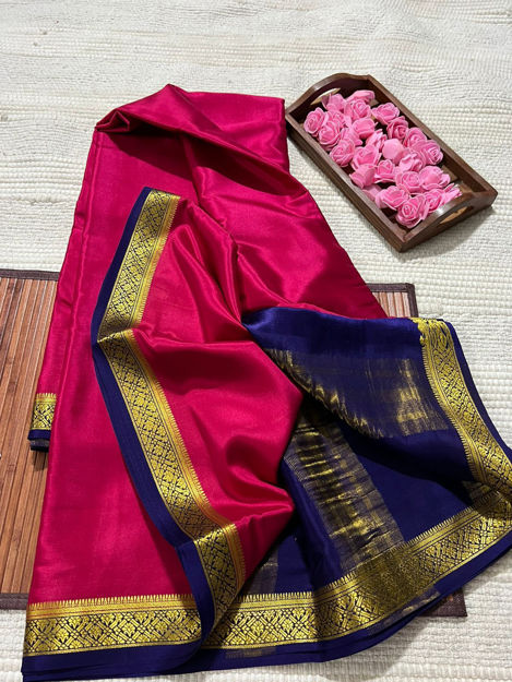 Picture of Pure Mysore silk sarees